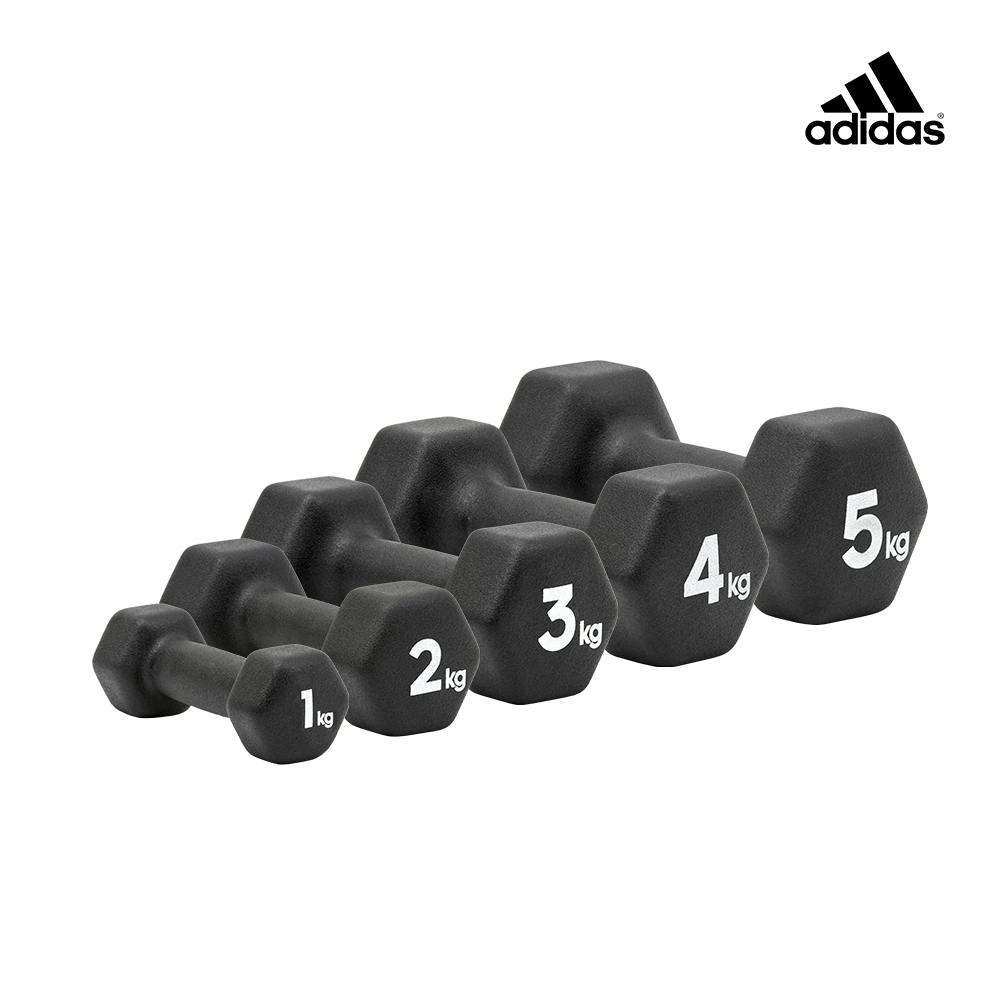 【Adidas 愛迪達】六角健身啞鈴(3kg)